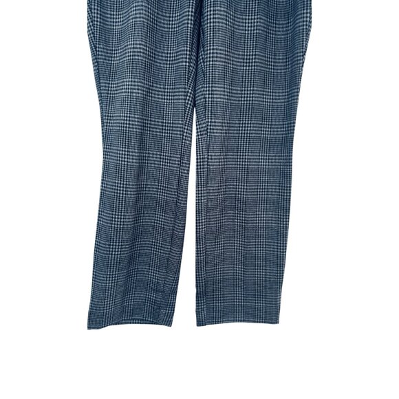 NWT Size 8 Banana Republic Plaid Work Trousers Gray & Charcoal Office Pant - Picture 11 of 16